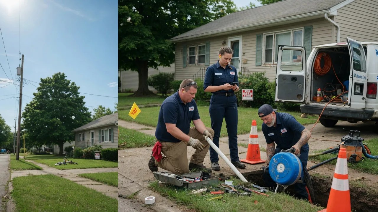 Sewer Line Repair in Jeffersonville, IN near me